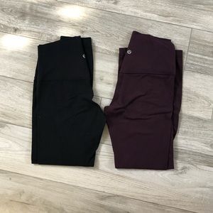 2 pairs of Align leggings